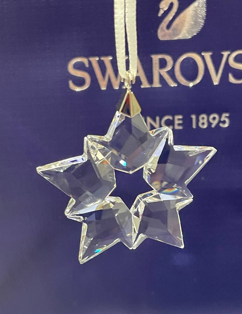 Swarovski Little Star Holiday Ornament new Christmas